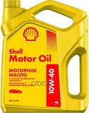 Shell Масло Моторное Полусинтетическое 10W-40 Semi Synthetic 4Л Shell